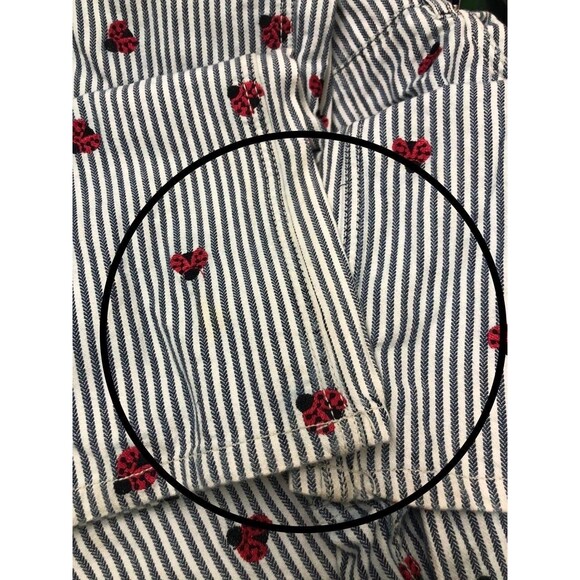 Free People We The Free Bugged Out Straight-Leg Jeans Pants Ladybug S-27 282251 - Picture 10 of 10